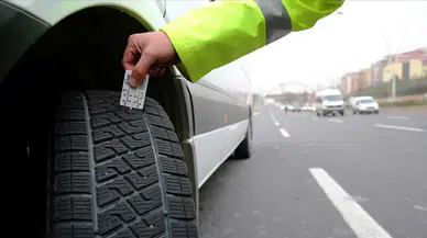 Konya’da kış lastiği zorunluluğu başladı