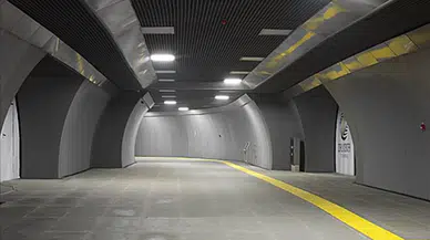 Metro tünellerine  yaklaşık 1,4 milyon kişi sığınabilecek