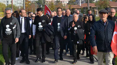 CHP Konya’dan Gazi Mustafa Kemal’e anı yürüyüşü