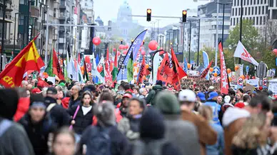 Belçika'da 3 günlük grev başladı