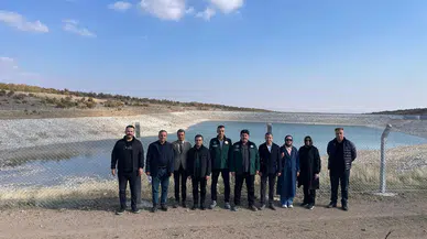 Konya’da tarımsal verim artıyor: Yeni gölet hizmette!