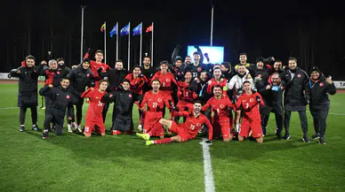 Ümit Milli Futbol Takımı, Litvanya'yı 2-1 yendi