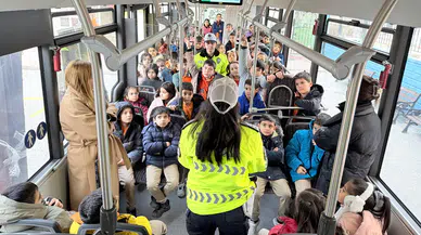 Konya’da trafik kültürü aşılanıyor