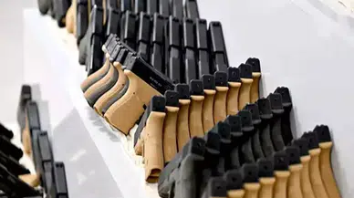 Kurusıkıdan çevrilmiş bin tabanca ele geçirildi