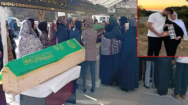 Kazada ölen aynı aileden 3 kişi, son yolculuklarına uğurlandı