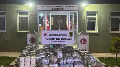 Hudut hattında 258 kilo uyuşturucu ele geçirildi