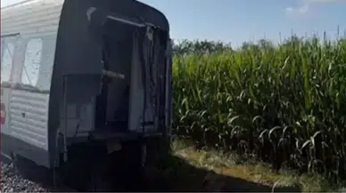 Danimarka'da tren raydan çıktı: 1 ölü, 27 yaralı