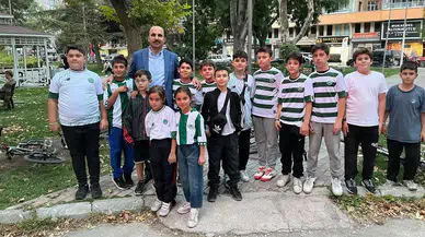 Başkan Altay, çocuklarla park keyfini paylaştı