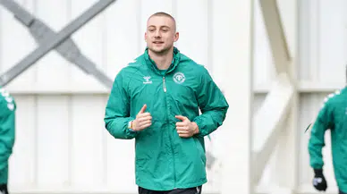 Konyaspor’a geri dönen Blaz Kramer, ilk antrenmanına çıktı