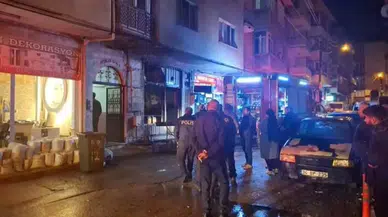 Çay ocağında yangın