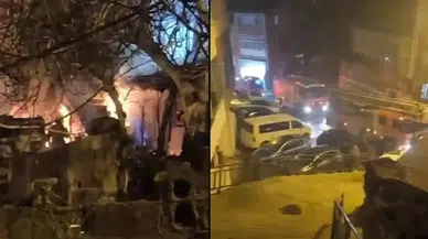 Gecekonduda yangın: 1 ölü 1 yaralı