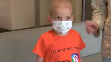 Utku, lösemiyle savaşırken umut dağıtıyor