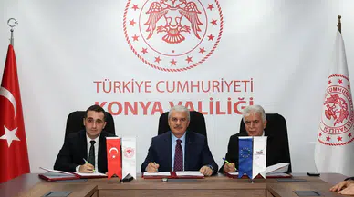 Konya’da kırsal kalkınma için imzalar atıldı