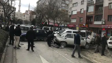 Konya'da zincirleme kaza
