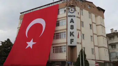 Konya ASKF’den Türk Bayrağı’na yapılan saldırıya sert kınama