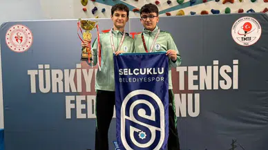Selçuklunun yıldızları milli takım kürsüsünde
