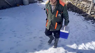 Meram’da hayvan sağlığı için zorlu hava şartlarında seferberlik!