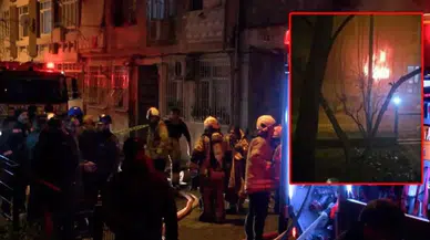 4 katlı binada yangın: 1'i ağır 8 yaralı