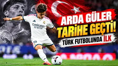 Arda Güler tarihe geçti! Türk futbolunda ilk