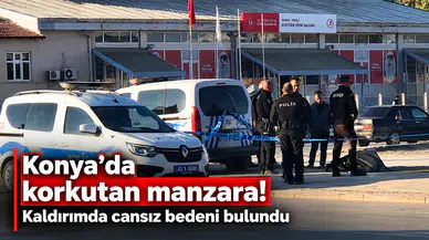 Konya'da korkutan manzara! Kaldırımda cansız bedeni bulundu