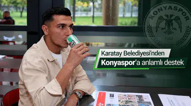 Karatay Belediyesi’nden Konyaspor’a anlamlı destek
