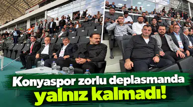 Konyaspor zorlu deplasmanda yalnız kalmadı!