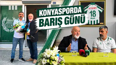 Konyaspor'da barış günü