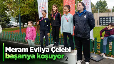 Meram Evliya Çelebi başarıya koşuyor