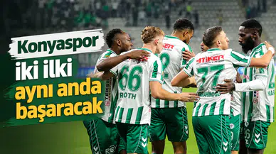 Konyaspor iki ilki aynı anda başaracak