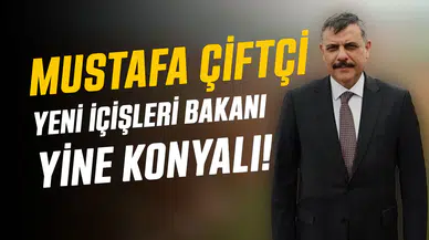 Yeni İçişleri Bakanı yine Konyalı!