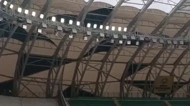 Büyükşehir stadyumu ışıl ışıl! Işıklandırmaları yenilendi