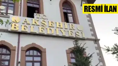 AKŞEHİR BELEDİYE BAŞKANLIĞI