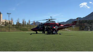Konya’da kalp krizi geçiren hasta hava ambulansıyla sevk edildi