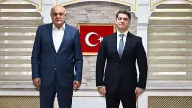 Başkan Erkoyuncu’dan Emniyet Müdürü Koç’a hayırlı olsun ziyareti