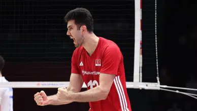 A Milli Erkek Voleybol Takımı, Çin'i 3-0 mağlup etti