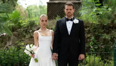 Burak Yörük ve Tuana Yılmaz evlendi