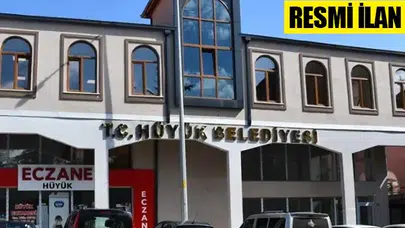 HÜYÜK BELEDİYE BAŞKANLIĞINDAN