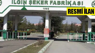 ILGIN ŞEKER FABRİKASI MÜDÜRLÜĞÜ