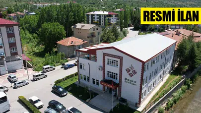 Bozkır Belediye Başkanlığından İlan