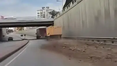 Dedeman Alt Geçidi'nde korku dolu anlar!