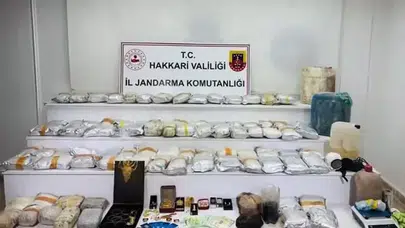 626 kilo uyuşturucu ele geçirildi