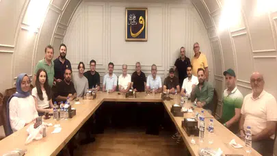 Konyalı basın mensupları Erzurum'da Akşeker'in misafiri oldu
