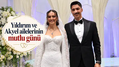 Yıldırım ve Akyel ailelerinin mutlu