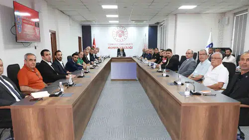 Konya'da dev maç öncesi güvenlik zirvesi