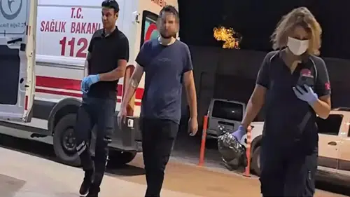 Fabrikada üzerine asidik asit sıçrayan işçi yaralandı