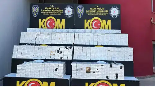 12 milyon 410 bin adet makaron ele geçirdi