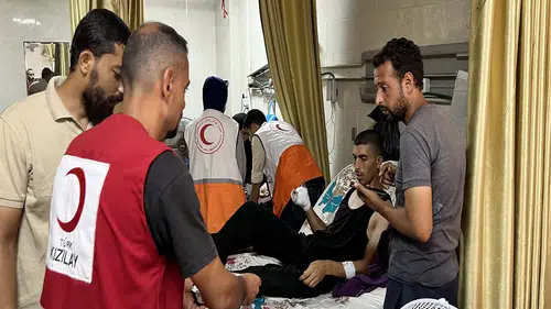 Türk Kızılay’dan Gazze’ye günlük 21 bin sıcak yemek