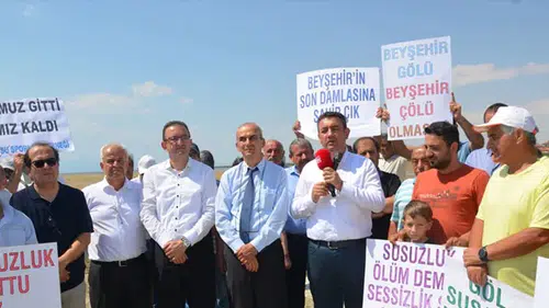 CHP’den Beyşehir Gölü için farkındalık çağrısı
