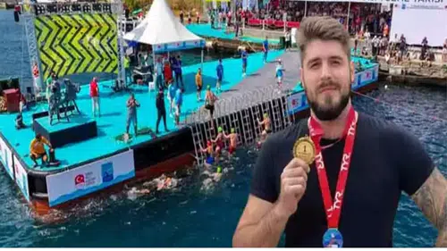 Yüzme yarışında Rus yüzücü kayboldu