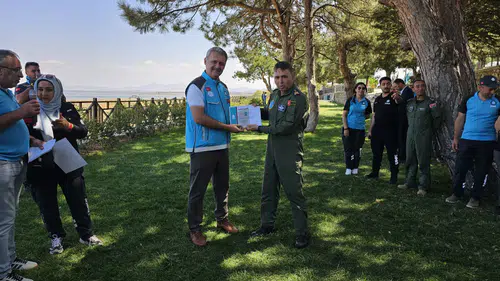 Konya Beyşehir Gölü'nde Olağanüstü Tatbikat